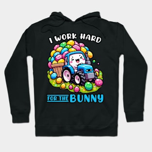 I Worked Hard For The Bunny I Egg Hunting Hoodie